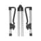 Professional Guitar Stand, Aluminum Alloy, Foldable A-Frame Musical Rack, Removable Guitar Accessories