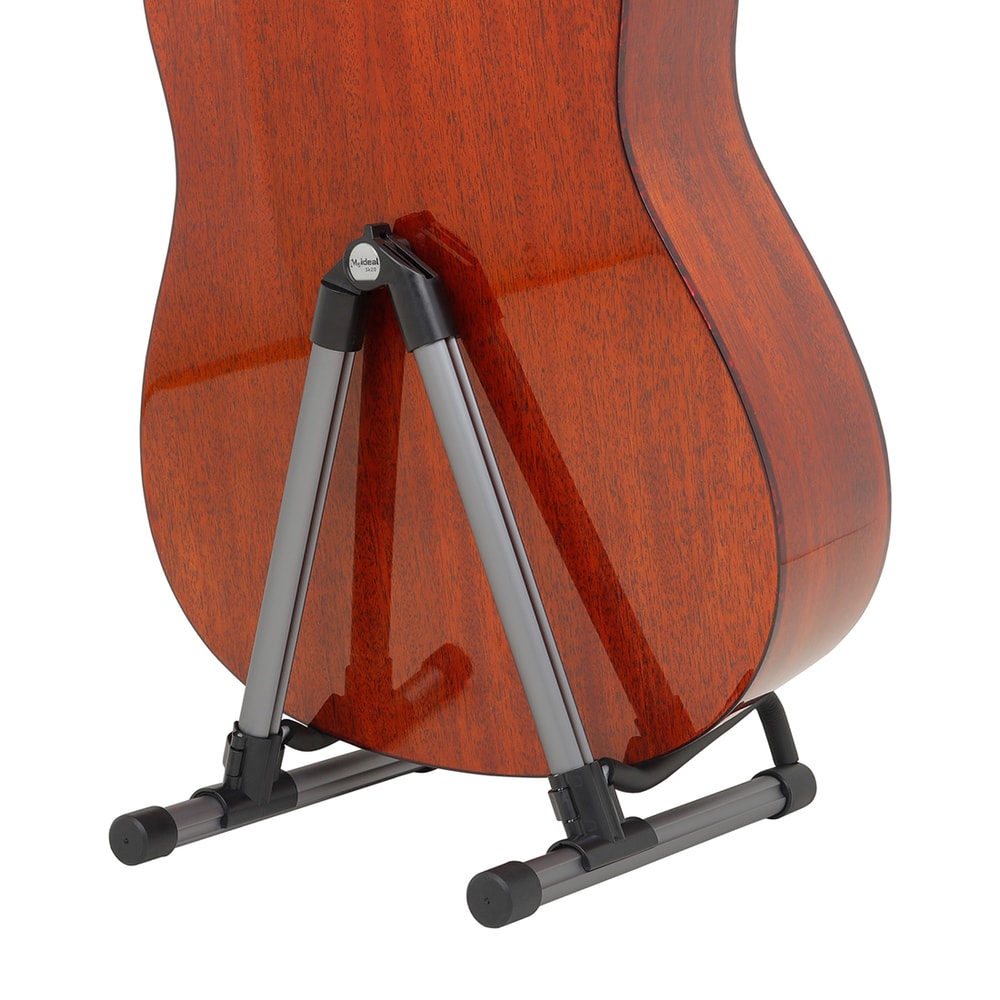 Professional Guitar Stand, Aluminum Alloy, Foldable A-Frame Musical Rack, Removable Guitar Accessories