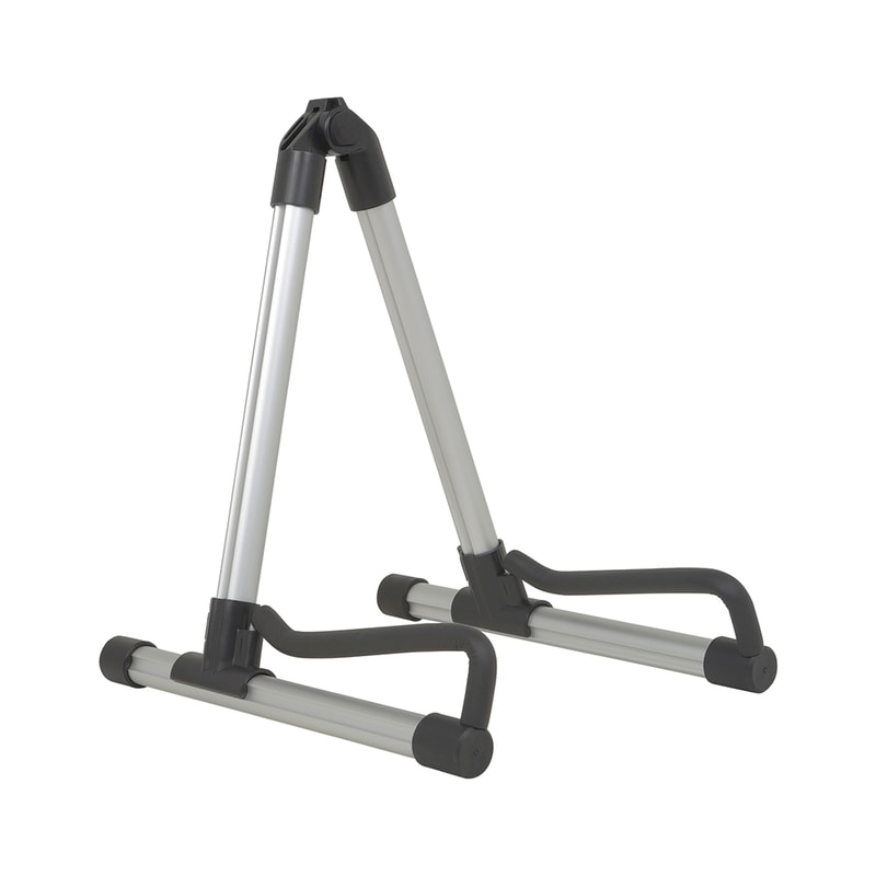 Professional Guitar Stand, Aluminum Alloy, Foldable A-Frame Musical Rack, Removable Guitar Accessories