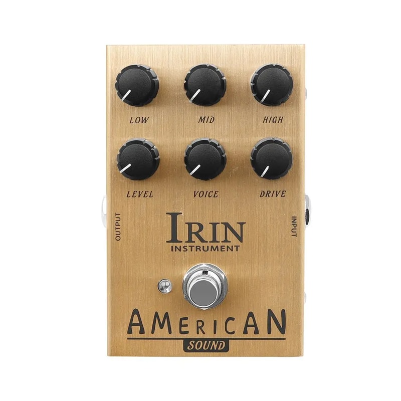 Electric Guitar Effect Pedal, FD Deluxe Amplifier, American Sound AMP Simulator, Clean to Overdrive Effector