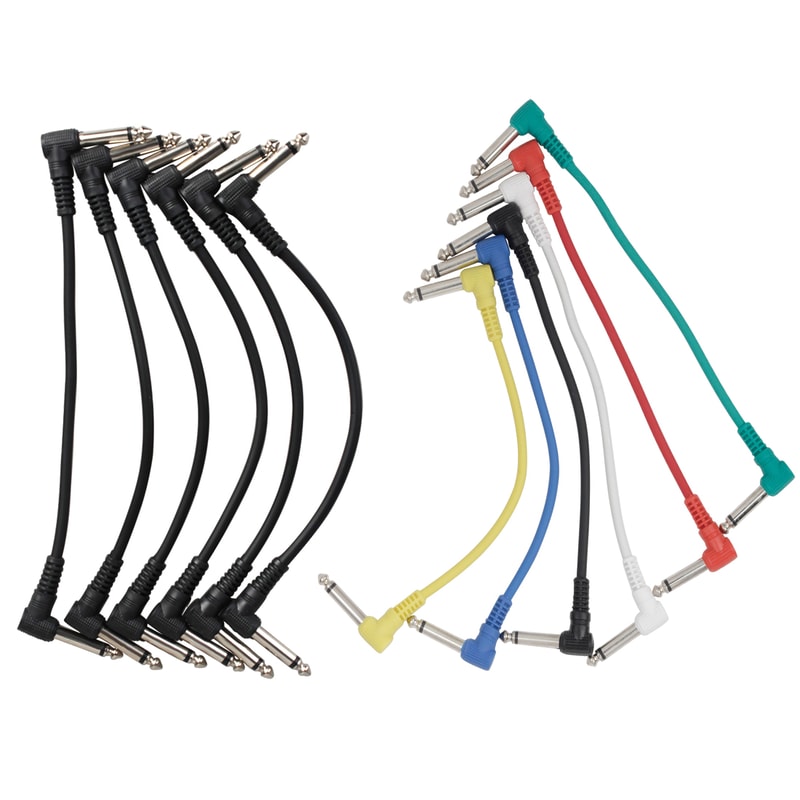 Audio Cable Beryllium Copper Link, Effect Pedal Cable Connecting Line Jack for Plucked Musical Instrument Accessories