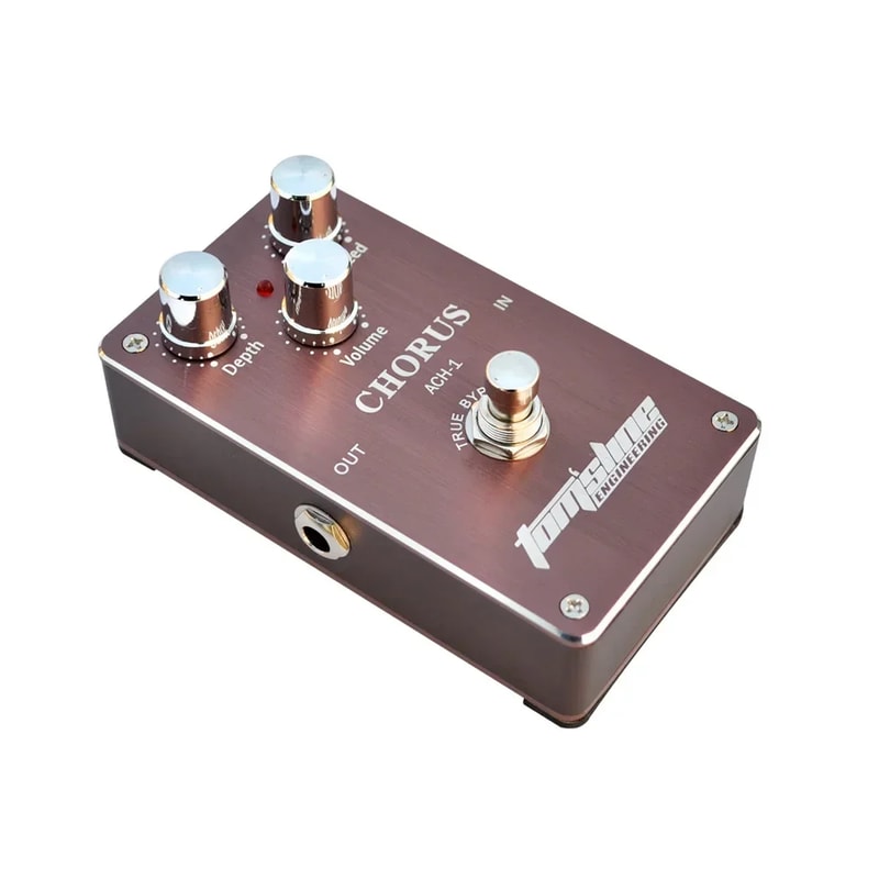 Premium Pedal Low Noise True Bypass, Analog Chorus Effects, Chorus Electric Guitar Effect Pedal