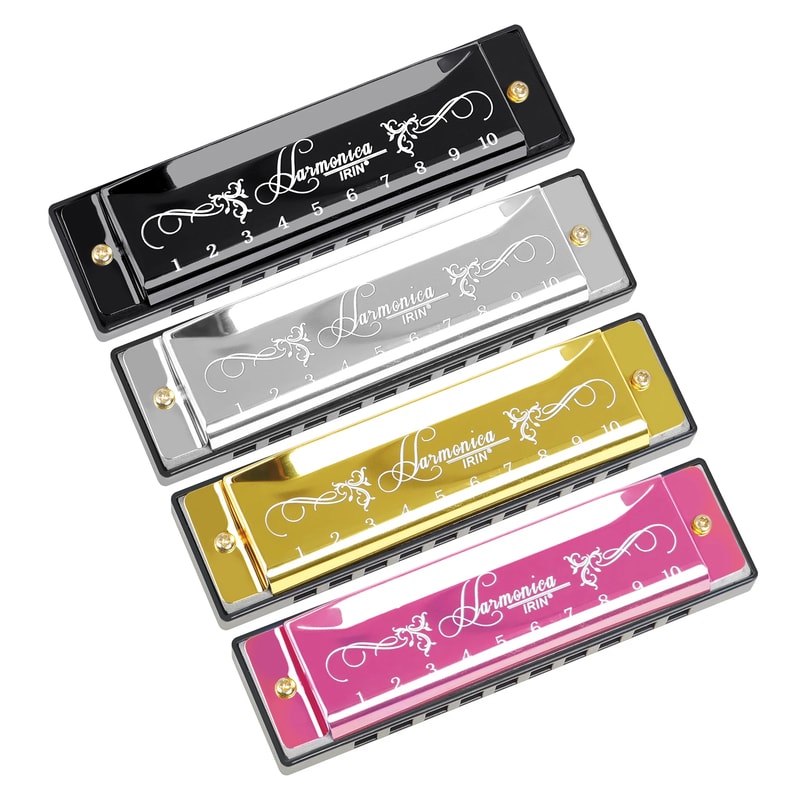 Woodwind Harmonica for Beginners, Colorful C Key, Perfect Gift for Children