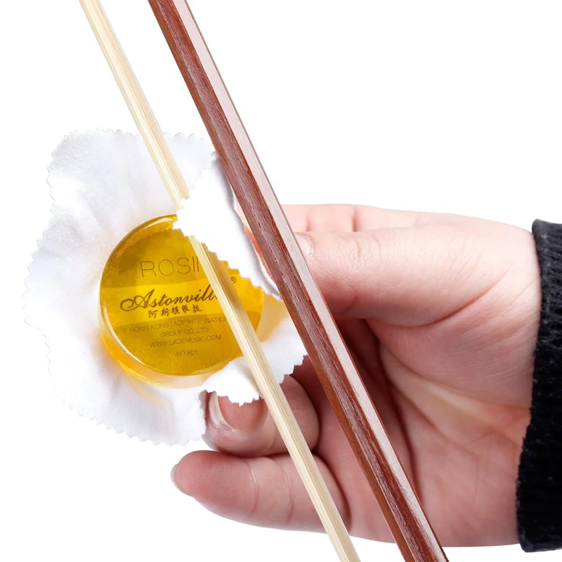 Wooden Case With Wipe AstonVilla Rosin Round Red Gold High Purity To Increase Friction General Purp 5