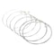 Six-String Electric Guitar Strings, High Carbon Steel Core, Hexagonal Alloy Guitar Accessory