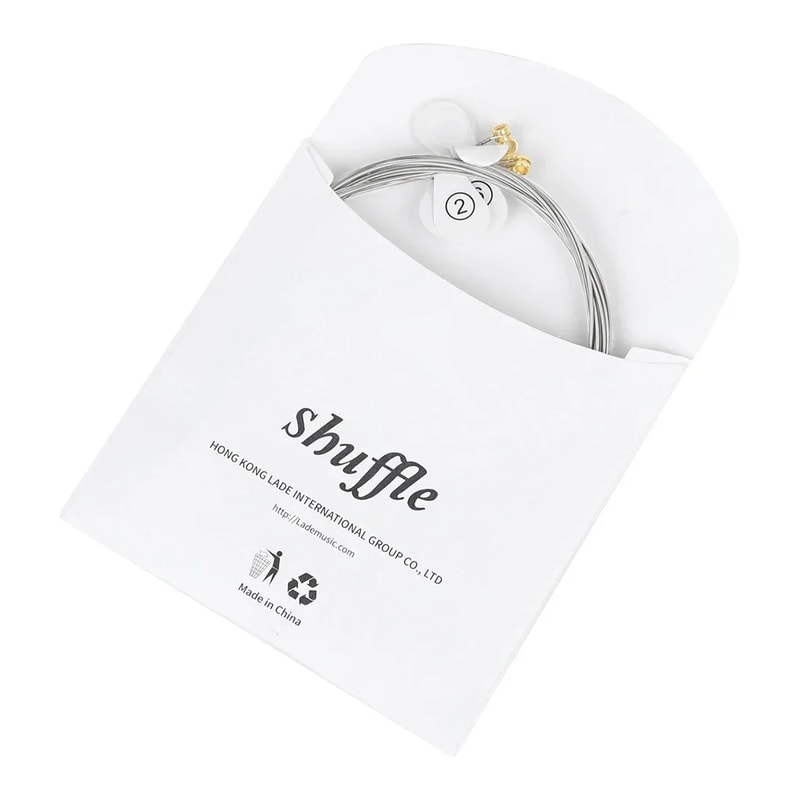 Six-String Electric Guitar Strings, High Carbon Steel Core, Hexagonal Alloy Guitar Accessory