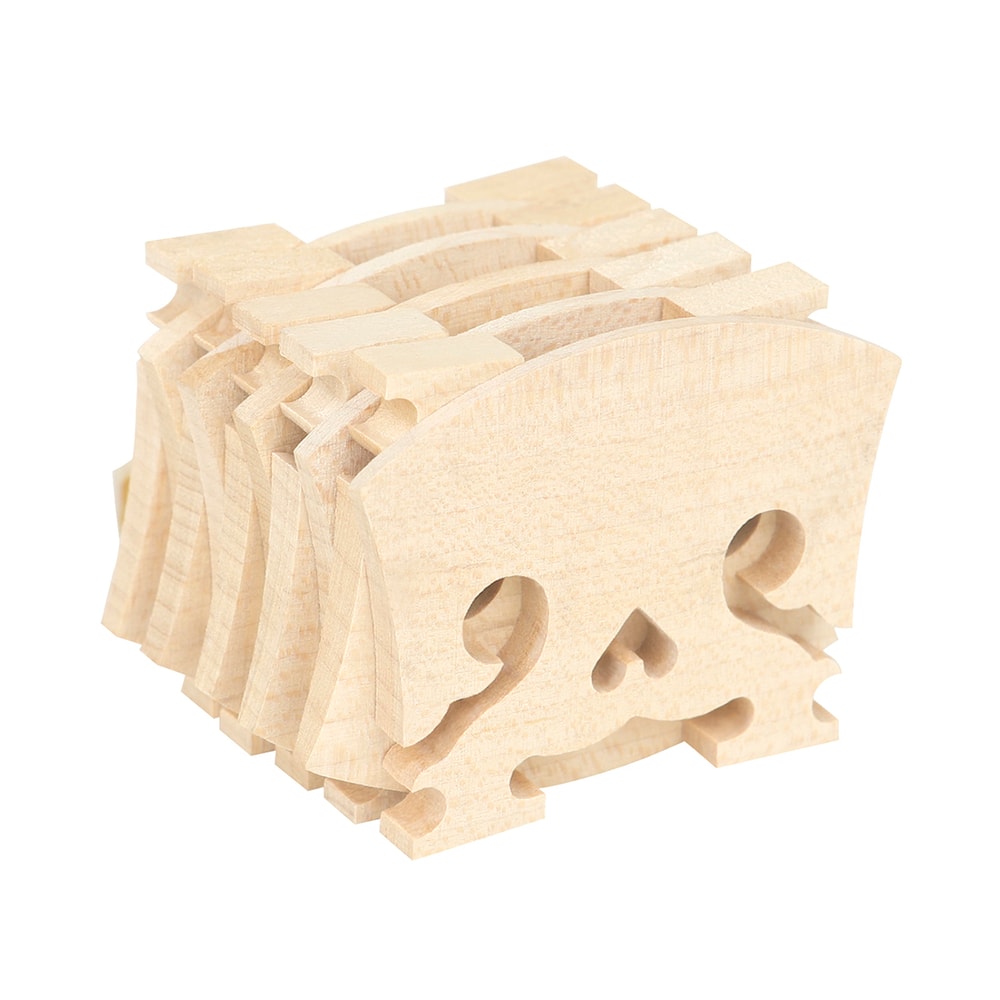 Fiddle Maple Wood Bridge for Violin, Code Caddies Musical Instrument Accessories