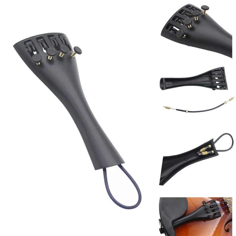 Violin Cable Puller Tail Cord Aluminium Sturdy and Non-deformable Easy to Adjust Wear-Resistant and Urable Violin Accessories
