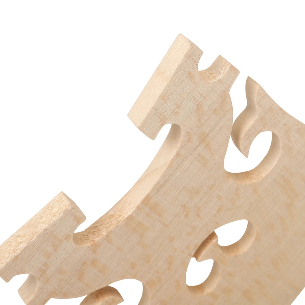 Fiddle Violin Bridge, Elected Maple Wood Pattern Bridge, Violin Accessories
