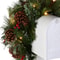 Christmas decorations ground mushrooms Christmas tree mailbox decoration garland red fruit rattan