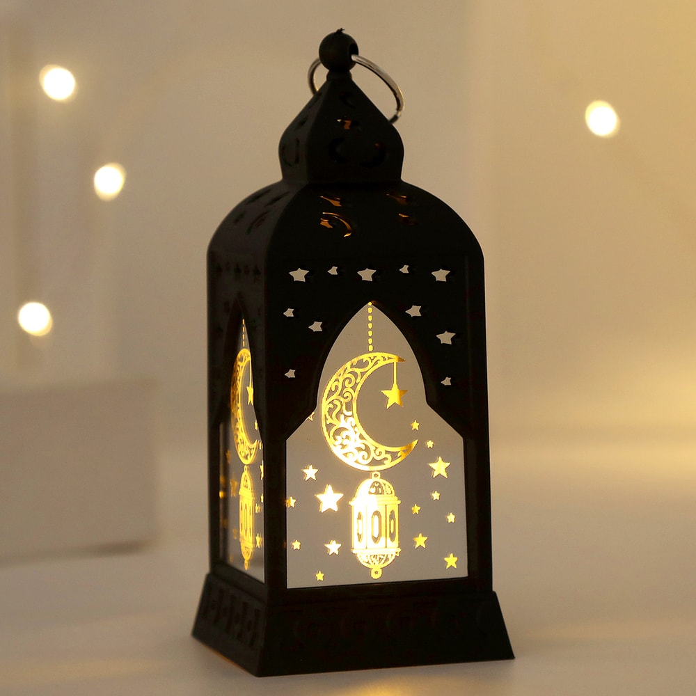 Ramadhan Decorations Eid, LED Lantern Lights Castle Lights, Gifts Table Decorations, Muslim Holiday Supplies