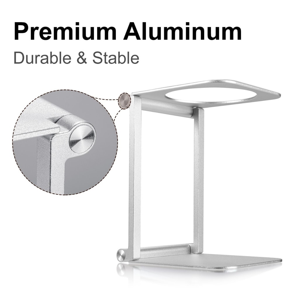 Portable Metal Coffee Brewing Stand, Stable Base, Coffee Brewing Accessory, for Home, Office, Camping Use