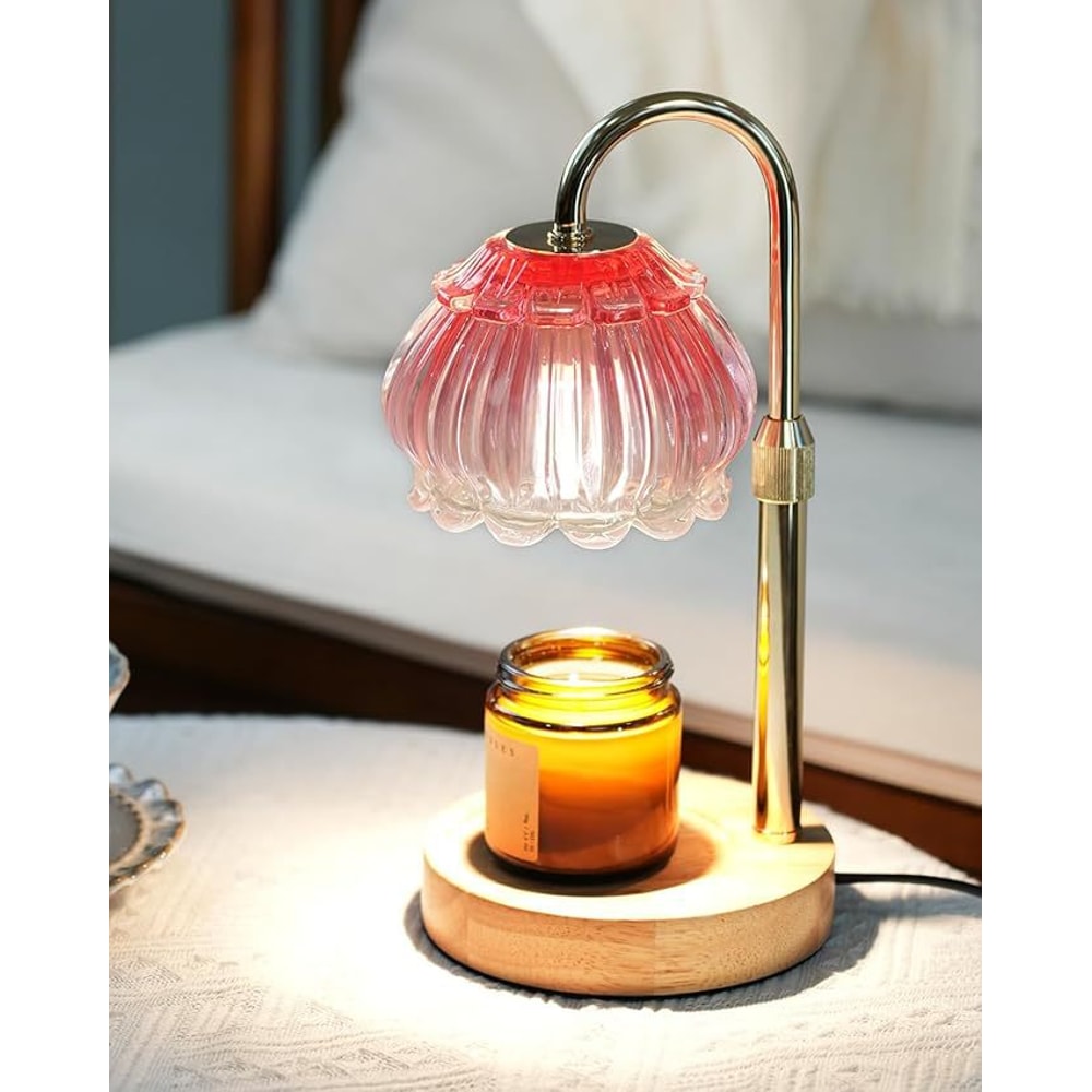 Aromatherapy Lamp, Retro Wax Melting Lamp, Adjustable Height, Bedroom Ambient Light, Minimalist Decoration