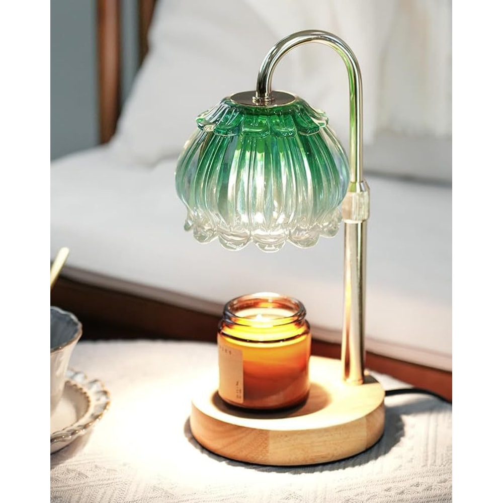 Aromatherapy Lamp, Retro Wax Melting Lamp, Adjustable Height, Bedroom Ambient Light, Minimalist Decoration