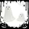 Creative Halloween LED Ghost Decor Luminous Glowing Ghost Ornament Handmade Desktop Decoration 1