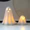 Creative Halloween LED Ghost Decor Luminous Glowing Ghost Ornament Handmade Desktop Decoration 3