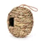 Handwoven Grass Wicker Birdhouse, Assorted Natural Bird Nest Set, Hanging Bird Shelter for Small Birds