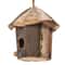 Handwoven Grass Wicker Birdhouse, Assorted Natural Bird Nest Set, Hanging Bird Shelter for Small Birds