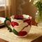 Decorative Flower-patterned Mug, Coffee Cup, Multiple Styles Available, Flower-shaped Drinking Cup for Office and Home,