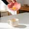 Ceramic Egg White Separator, Porcelain Yolk Filter, Flower Shaped Kitchen Tool for Baking