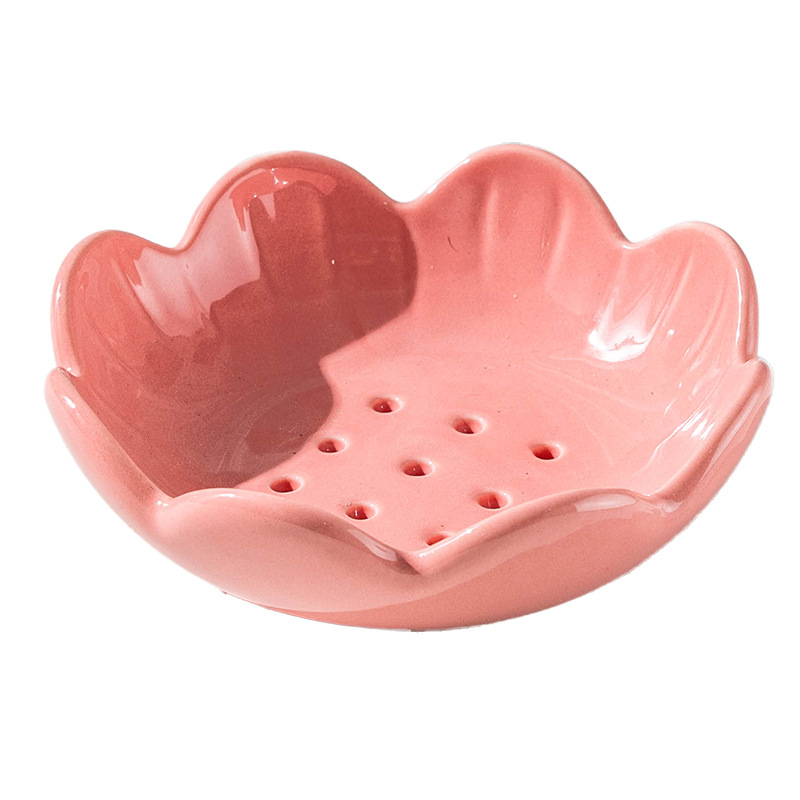 Ceramic Egg White Separator, Porcelain Yolk Filter, Flower Shaped Kitchen Tool for Baking