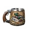 Hunter Special Duck Hunting Pattern Mug, Coffee & Water Cup, Perfect Gift for Men, Outdoor Camping