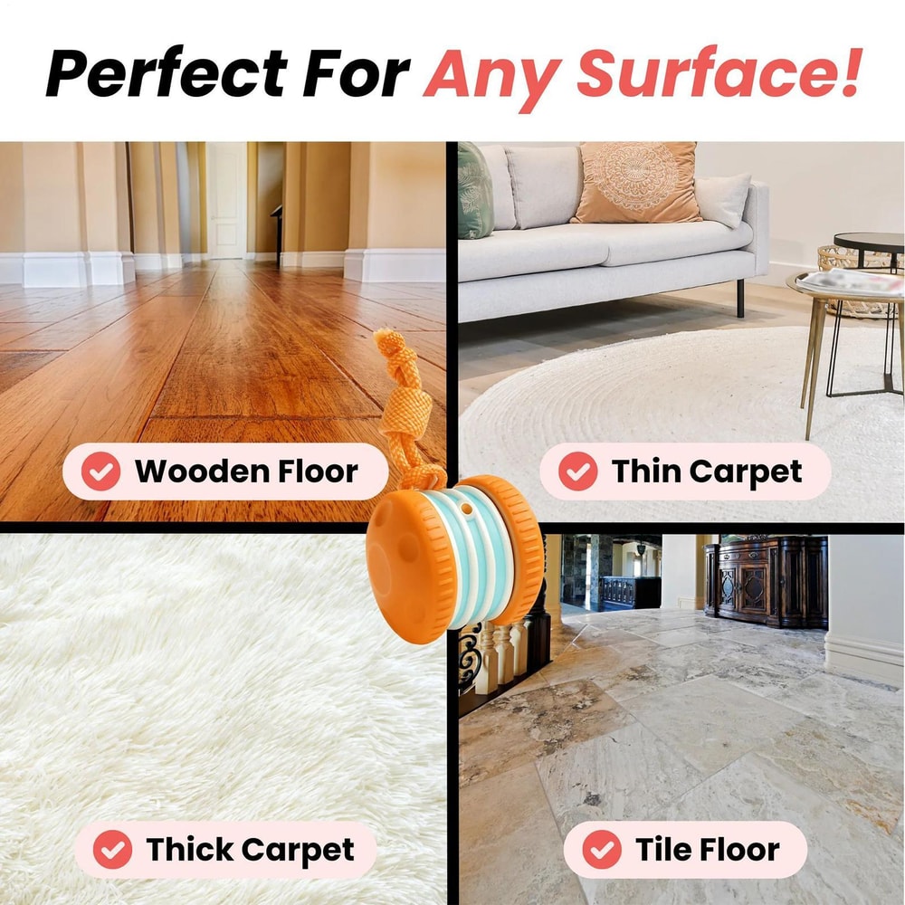 Tail-equipped Cat Interactive Ball, Intelligent Automatic Rolling, Self-entertainment Pet Toy for Cats