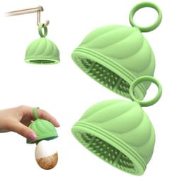 silicone egg washer machine tool, reusable egg cleaner brush for fresh eggs