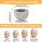 Silicone Egg Washer Machine Tool, Reusable Egg Cleaner Brush for Fresh Eggs