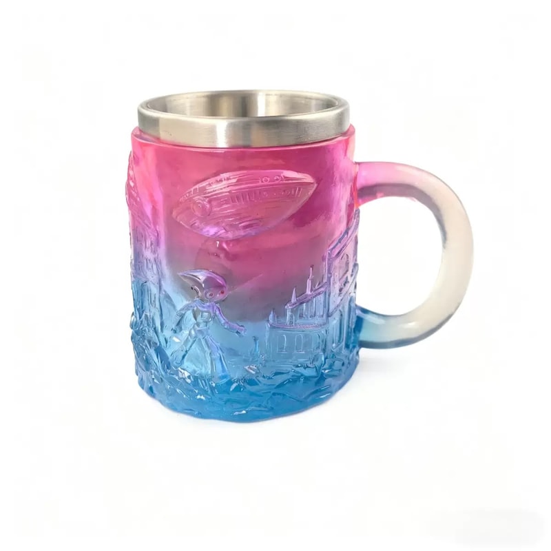 Sci-fi Mug, Coffee Cup, Resin Craft, Household Drinking Cup, Ornament Gift