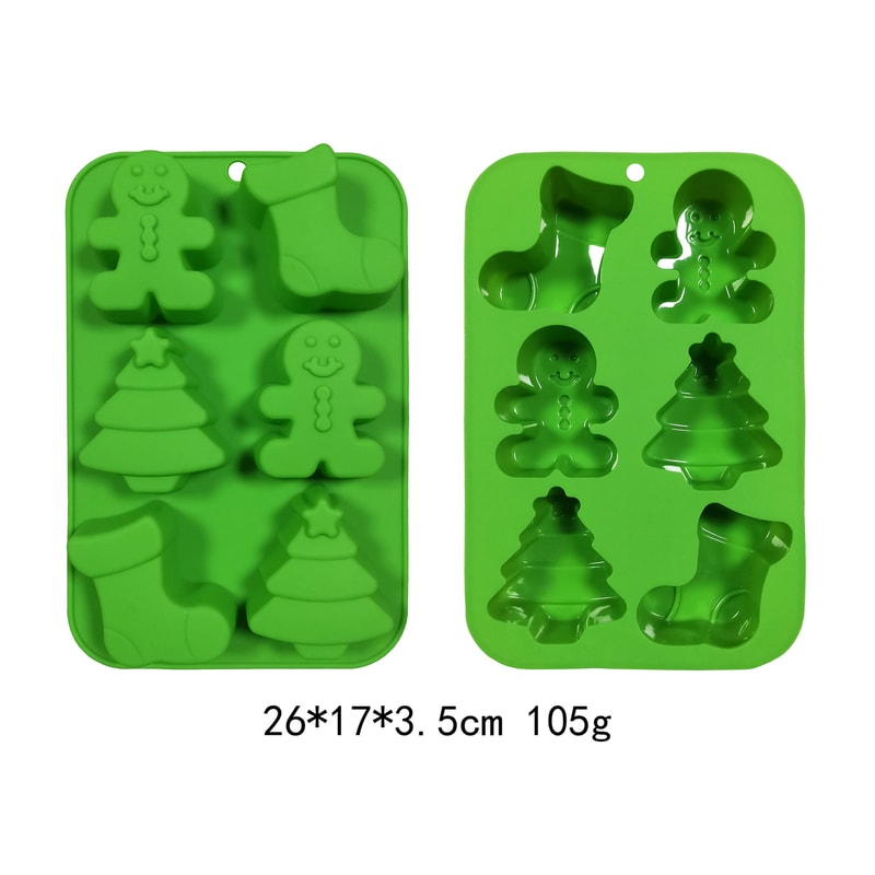 DIY Christmas Tree Cake Mold, Silicone Chocolate Cake Mold, Christmas Baking Tools for Perfect Holiday Cakes