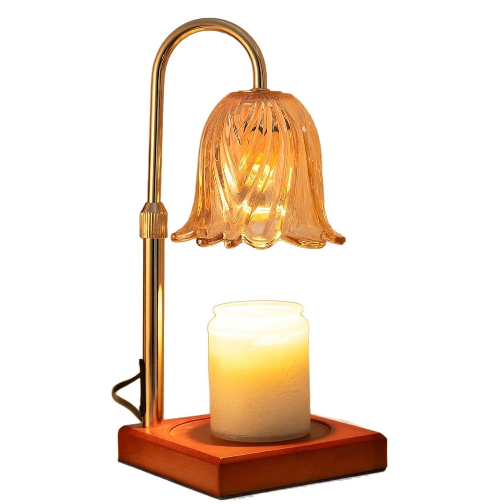 Aromatherapy Lamp With Timed Temperature Adjustment American Retro Melted Wax Lamp For Bedroom 1