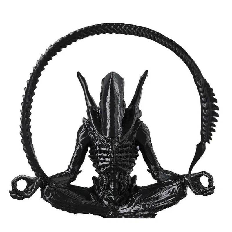 Creative Desktop Decoration, Alien-shaped Desktop Ornament, Birthday Gift Idea