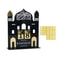 Eid Al-Fitr Countdown Calendar, Acrylic Ramadan Countdown Decoration with Replaceable Numbers