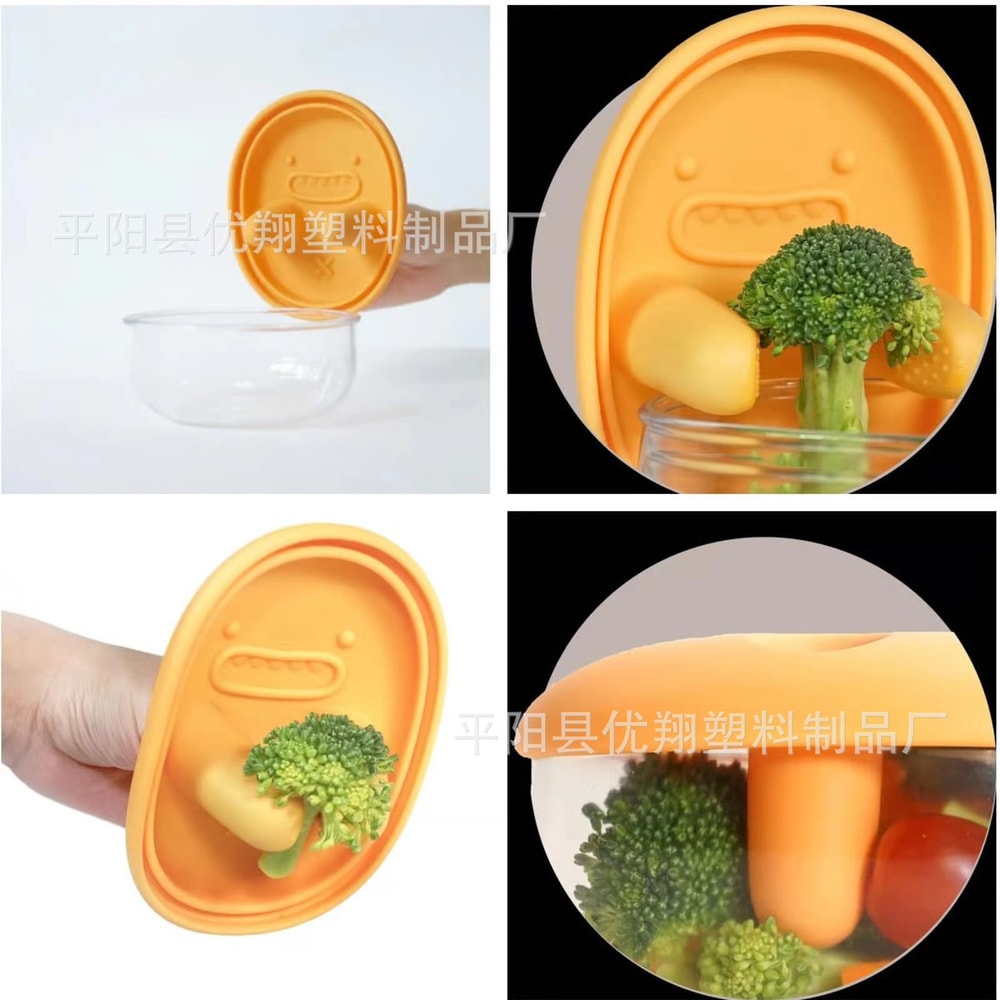 Food Storage Container, Snack Storage Box with Hands-Free Design for Camping and Home Kitchen Use