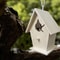 Wooden Bird Nest, Bird Feeder, Mini Wooden Birdhouse, Garden Hanging Birdhouse for Creative Yard Decoration