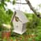 Wooden Bird Nest, Bird Feeder, Mini Wooden Birdhouse, Garden Hanging Birdhouse for Creative Yard Decoration