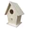 Wooden Bird Nest, Bird Feeder, Mini Wooden Birdhouse, Garden Hanging Birdhouse for Creative Yard Decoration