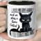 Cat Pattern Coffee Cup, Ceramic Mug for Office & Home Use, Perfect Holiday Gift