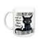 Cat Pattern Coffee Cup, Ceramic Mug for Office & Home Use, Perfect Holiday Gift