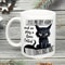 Cat Pattern Coffee Cup, Ceramic Mug for Office & Home Use, Perfect Holiday Gift