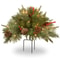 Outdoor Floor-Mounted Luminous Christmas Tree, Simulated Artificial Pine Needles for Vibrant Holiday Decorations
