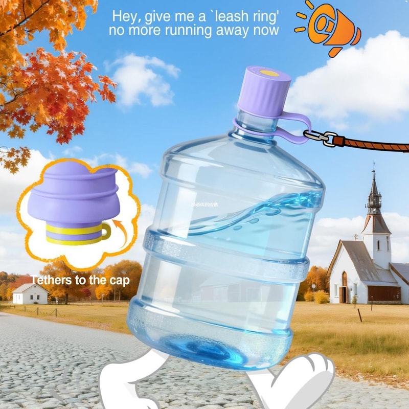 Anti-Drop Bottle Cap Design, Ideal Bottle Openings for Household Use and Convenience