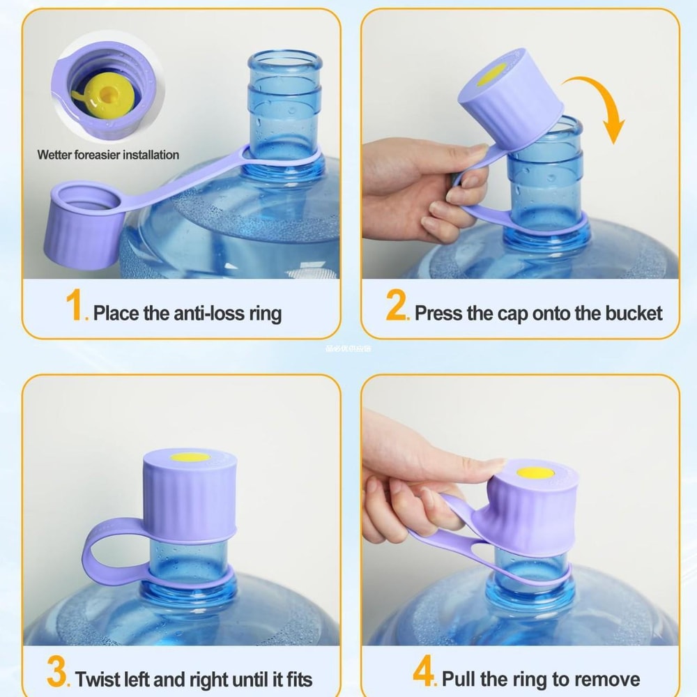 Anti-Drop Bottle Cap Design, Ideal Bottle Openings for Household Use and Convenience
