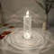 LED Crystal Candle Light Table Lamp, Rose Projection Atmosphere Light for Weddings & Parties