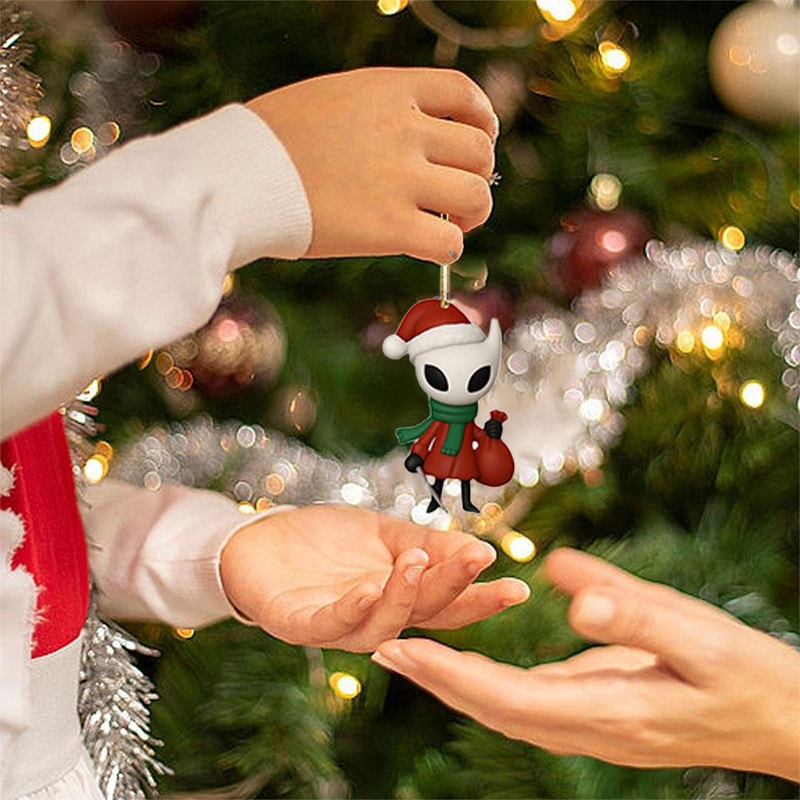 Christmas Tree Decor, Days Hollow Knight Sequel Surprise Ornaments with Character