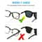 Soft Anti-Slip Nose Pads, Non-slip Silicone Nose Pad For Glasses, Eyeglasses, and Sunglasses, Reading Glasses Accessorie