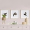 Vintage Gothic Wooden Black Bird Wall Decor, Stylish Indoor/Outdoor Home Decorations for Living Room & Bathroom