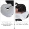 Lightweight Disposable Pillow Cover U Shaped Face Cushion, Breathable Face Towel for Massage Bed Hole