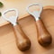 Stainless Steel Beer Bottle Opener Solid Wood Handle Ideal For Home Use 4